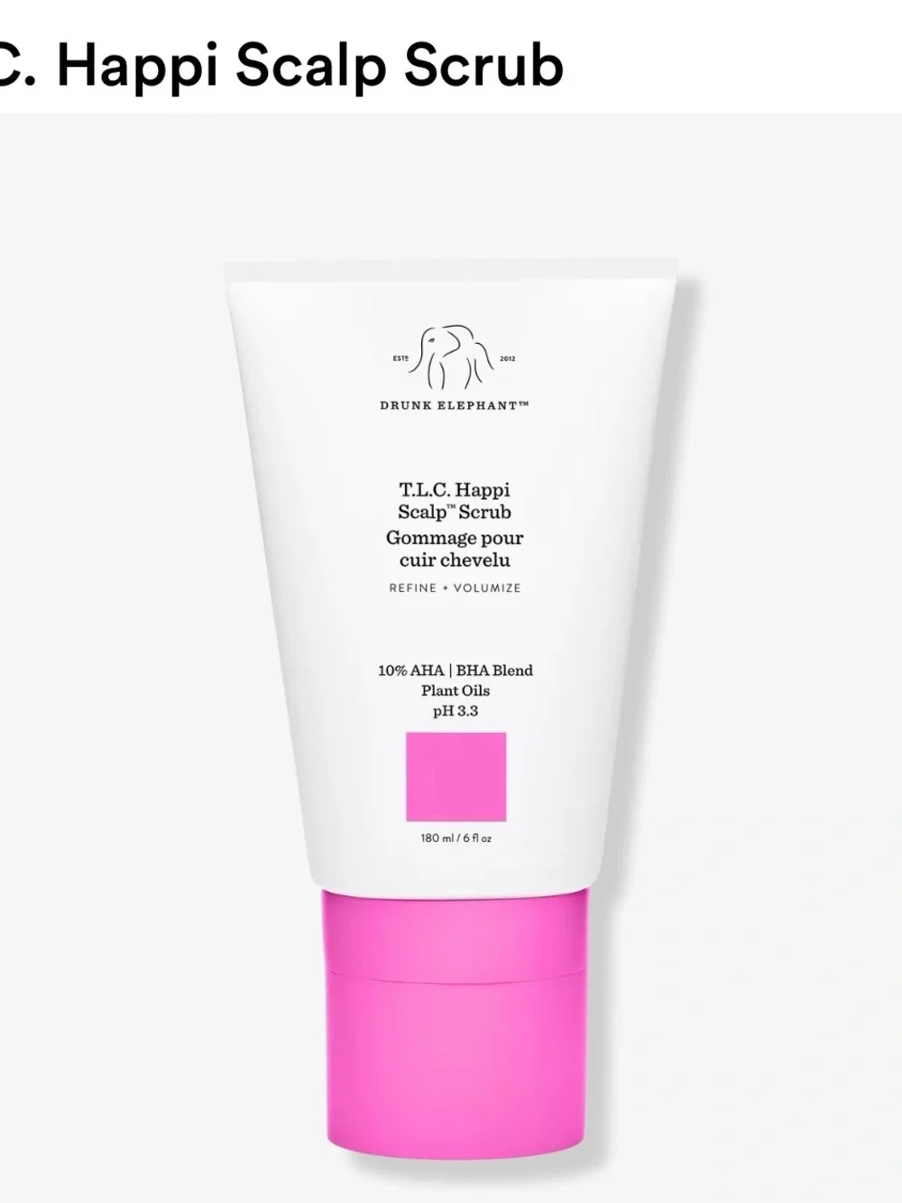 Drunk Elephant T.L.C. Happi Scalp Scrub
